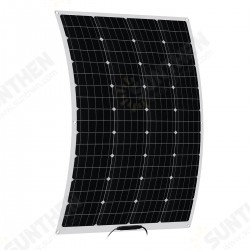 100W 18V Flexible Solar Panel Battery Power Charge Kit For RV Car Boat Camping 100W 18V Flexible Solar Panel Battery Power Charge Kit For RV Car Boat Camping