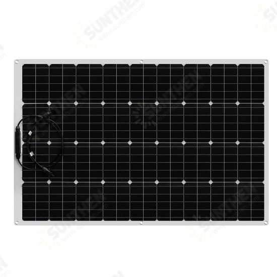 100W 18V Flexible Solar Panel Battery Power Charge Kit For RV Car Boat Camping 100W 18V Flexible Solar Panel Battery Power Charge Kit For RV Car Boat Camping