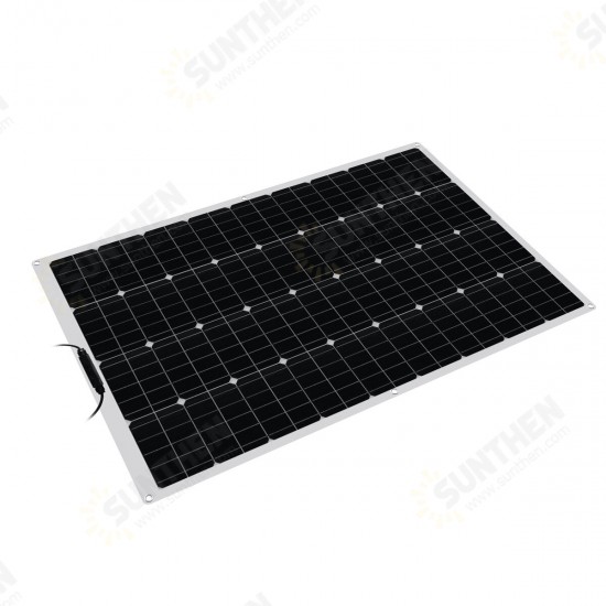 100W 18V Flexible Solar Panel Battery Power Charge Kit For RV Car Boat Camping 100W 18V Flexible Solar Panel Battery Power Charge Kit For RV Car Boat Camping