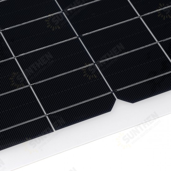 100W 18V Flexible Solar Panel Battery Power Charge Kit For RV Car Boat Camping 100W 18V Flexible Solar Panel Battery Power Charge Kit For RV Car Boat Camping