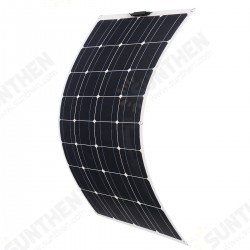 100W 18V Highly Flexible Monocrystalline Solar Panel Waterproof For Car RV Yacht Ship Boat 100W 18V Highly Flexible Monocrystalline Solar Panel Waterproof For Car RV Yacht Ship Boat