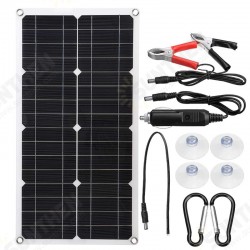 100W 18V Solar Panel Kit W/ Solar Controller RV Traveling Photovoltaic System Solar Power Panel Kit 100W 18V Solar Panel Kit W/ Solar Controller RV Traveling Photovoltaic System Solar Power Panel Kit