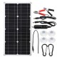 100W 18V Solar Panel Kit W/ Solar Controller RV Traveling Photovoltaic System Solar Power Panel Kit