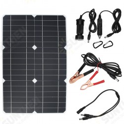 100W 18V Solar Panel Monocrystalline Silicon Battery Charger Kit for Cycling Climbing Hiking Camping 100W 18V Solar Panel Monocrystalline Silicon Battery Charger Kit for Cycling Climbing Hiking Camping