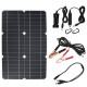 100W 18V Solar Panel Monocrystalline Silicon Battery Charger Kit for Cycling Climbing Hiking Camping