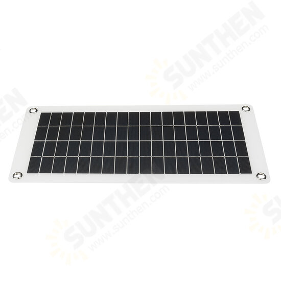 100W Max 18V Flexible Solar Panel Controller Kit USB Charging Solar Power 12V Car Battery Charger Phone Charging