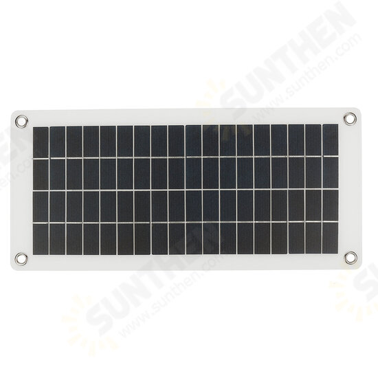 100W Max 18V Flexible Solar Panel Controller Kit USB Charging Solar Power 12V Car Battery Charger Phone Charging