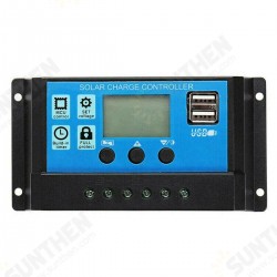 100W Max. 50W Battery Dual USB Charger Solar Panel Controller W/ Clip Kits Motorhome Boats Car 100W Max. 50W Battery Dual USB Charger Solar Panel Controller W/ Clip Kits Motorhome Boats Car