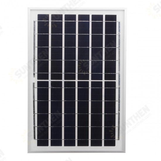 100W Solar Panel Wall Street Light IP65 Light Remote Control Outdoor Garden Flood Lamp