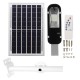 100W Solar Panel Wall Street Light IP65 Light Remote Control Outdoor Garden Flood Lamp