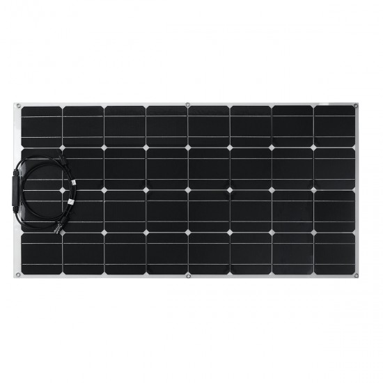 100W Solar Power Panel Kit Mono Home Caravan Camping Power Charging Battery