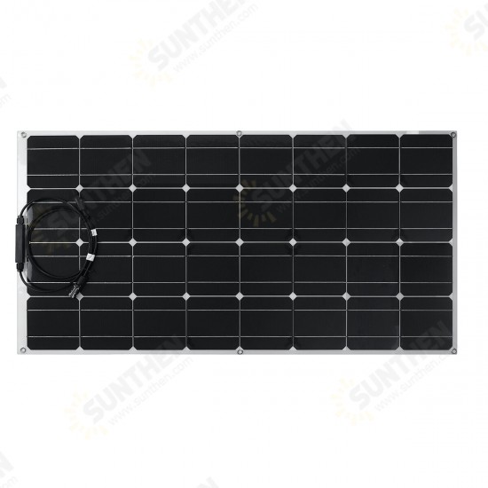 100W Solar Power Panel Kit Mono Home Caravan Camping Power Charging Battery