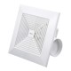 10/12Inch 220V Ceiling Exhaust Fan Wall Ventilation Pipe Kitchen Bathroom Toilet Fan