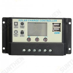 10/20A 12/24V Auto Solar Panel Battery Regulator Charge Controller PWM Battery Charging 10/20A 12/24V Auto Solar Panel Battery Regulator Charge Controller PWM Battery Charging