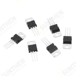10Value 50PCS Voltage Regulator Tube LM317T L7805 L7806 L7808 L7809 L7810 L7812 L7815 L7818 L7824 Transistor Assortment Kit 10Value 50PCS Voltage Regulator Tube LM317T L7805 L7806 L7808 L7809 L7810 L7812 L7815 L7818 L7824 Transistor Assortment Kit