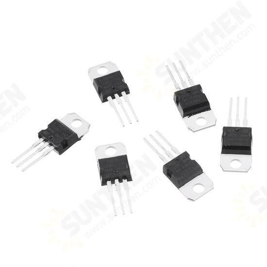 10Value 50PCS Voltage Regulator Tube LM317T L7805 L7806 L7808 L7809 L7810 L7812 L7815 L7818 L7824 Transistor Assortment Kit