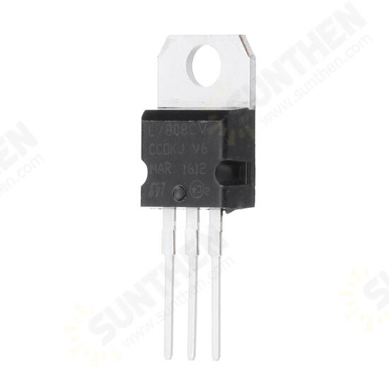 10Value 50PCS Voltage Regulator Tube LM317T L7805 L7806 L7808 L7809 L7810 L7812 L7815 L7818 L7824 Transistor Assortment Kit