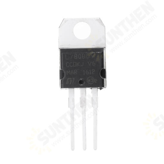 10Value 50PCS Voltage Regulator Tube LM317T L7805 L7806 L7808 L7809 L7810 L7812 L7815 L7818 L7824 Transistor Assortment Kit