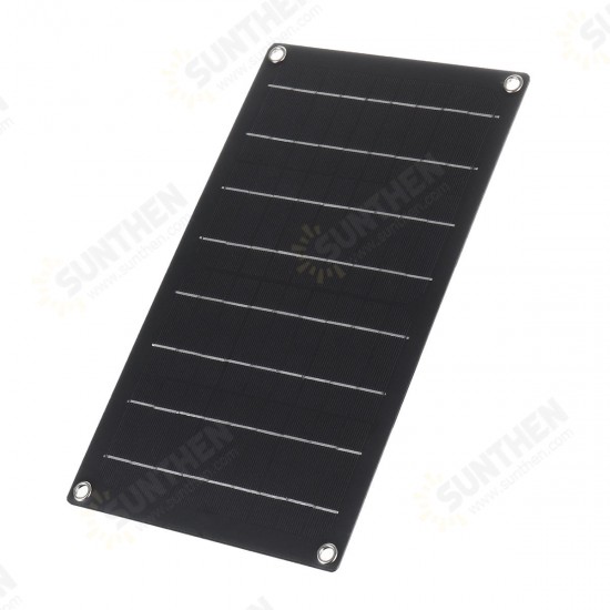 10W ETFE Solar Panel Waterproof Car Emergency Charger WIth 4 Protective Corners