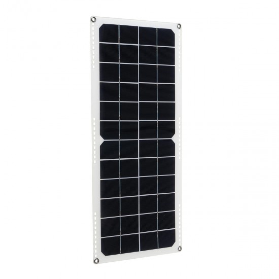 10W Monocrystalline Solar Panel DIY Solar Powered Panel With 2 Connectors(