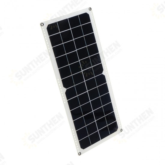 10W Monocrystalline Solar Panel DIY Solar Powered Panel With 2 Connectors(