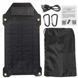 10W Portable Solar Panel Kit USB Charger Kit Water Proof Monocrystalline Silicon Solar Power Panel 10W Portable Solar Panel Kit USB Charger Kit Water Proof Monocrystalline Silicon Solar Power Panel