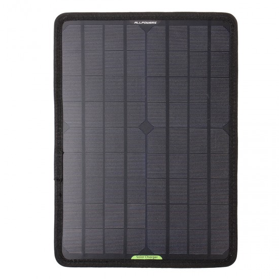 10W Solar Panel Charger For RV Boat Car Portable Solar Power Panel Kita