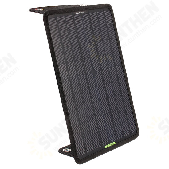 10W Solar Panel Charger For RV Boat Car Portable Solar Power Panel Kita