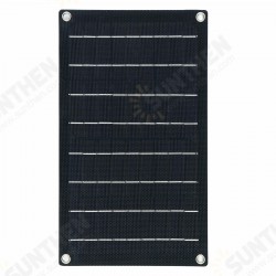 10W Waterproof Solar Panel Matte Texture Car Emergency Charger WIth 4 Protective Corners USB+DC 10W Waterproof Solar Panel Matte Texture Car Emergency Charger WIth 4 Protective Corners USB+DC