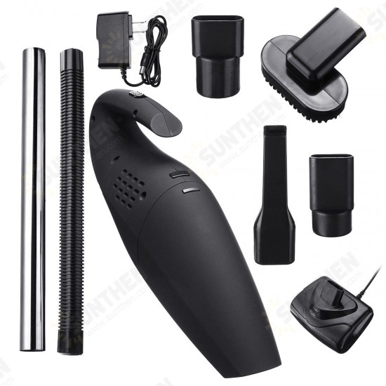 110-240V 120W Handheld Car Wireless Vacuum Cleaner With High Power Dual Purpose Wet & Dry Portable Rechargeable Home Cleaning Tool