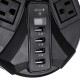 110V 200W 12.4A Smart Digital Fast Charger Multiport High Speed Charging Car Charger