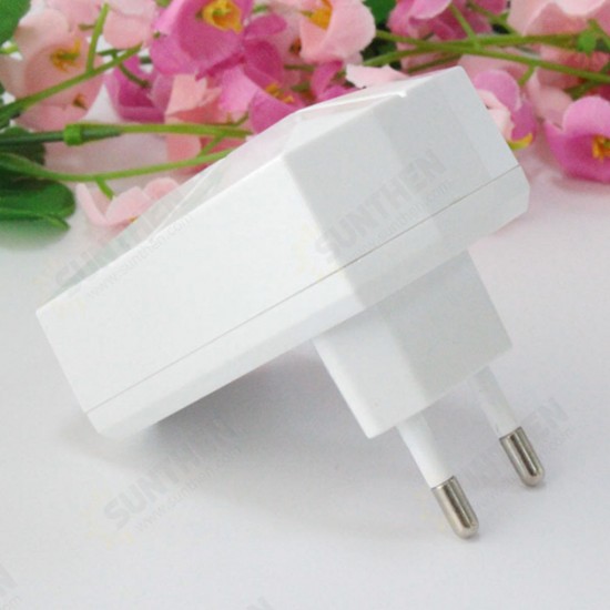 110V-240V 2 Ports 2.1A 5V Wall Charger Adapter USB Hub Quick Charge Phone Mobile EU Plug