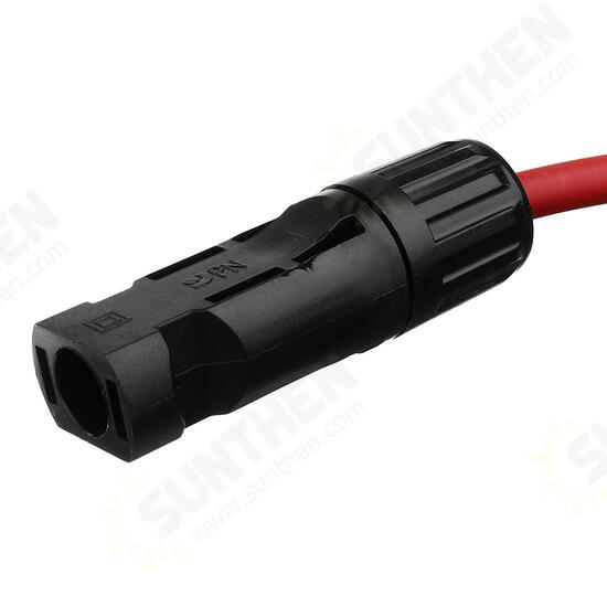 12 AWG 20 Meter Solar Panel Extension Cable Wire Black/Red with MC4 Connectors