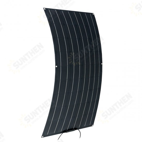 120W Flexible Solar Panel Kit Monocrystalline Camping WIth 4 Protective Corners