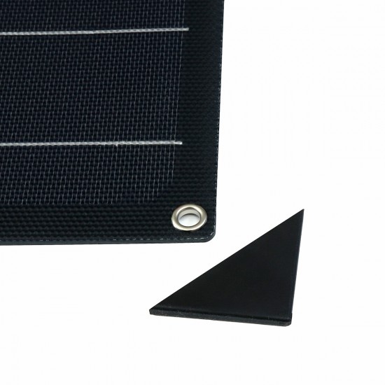120W Flexible Solar Panel Kit Monocrystalline Camping WIth 4 Protective Corners