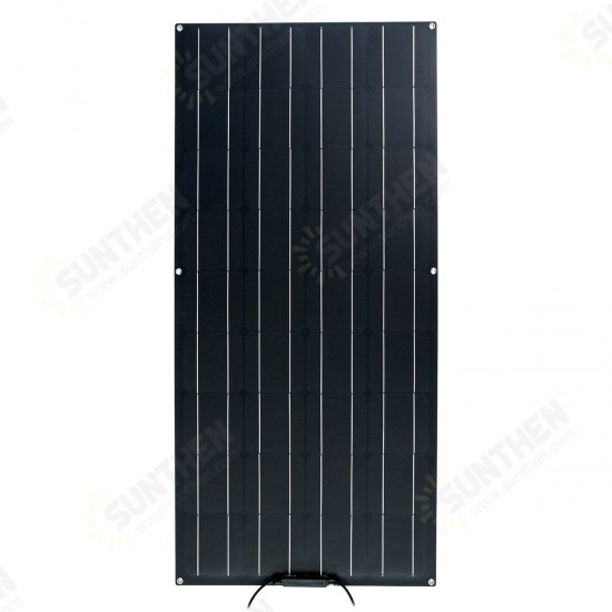 120W Flexible Solar Panel Kit Monocrystalline Camping WIth 4 Protective Corners