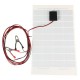 12V 10W Solar Panel PolyCrystalline Cells DIY Solar Module With Block Diode 2 Alligator Clips