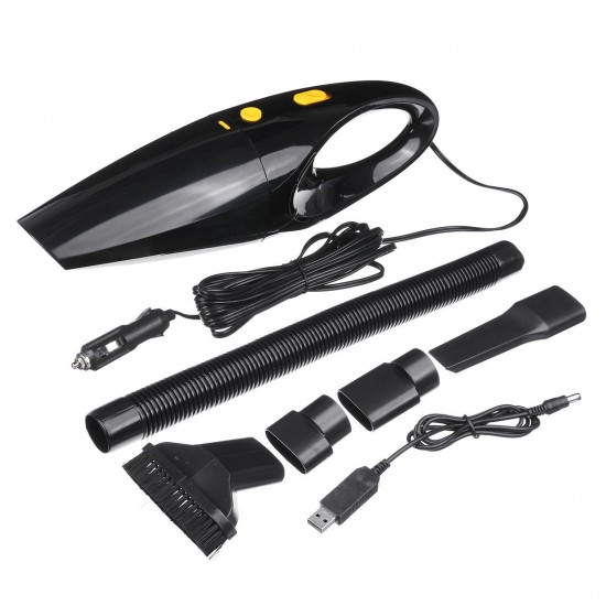 12V 120A Handheld Cordless Car Vacuum Cleaner Wet&Dry Dust Cleaner Hoover Home Pet
