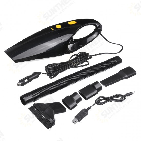 12V 120A Handheld Cordless Car Vacuum Cleaner Wet&Dry Dust Cleaner Hoover Home Pet