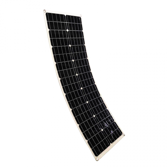 12V 50W PET Flexible Solar Panel Monocrystalline Silicon Laminated Solar Panel 1000*340*3mm