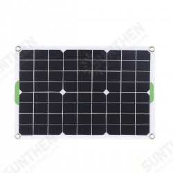 12V 50W Protable Solar Panel Kit 2 USB Port Monocrystalline Module Solar Battery Charger 12V 50W Protable Solar Panel Kit 2 USB Port Monocrystalline Module Solar Battery Charger