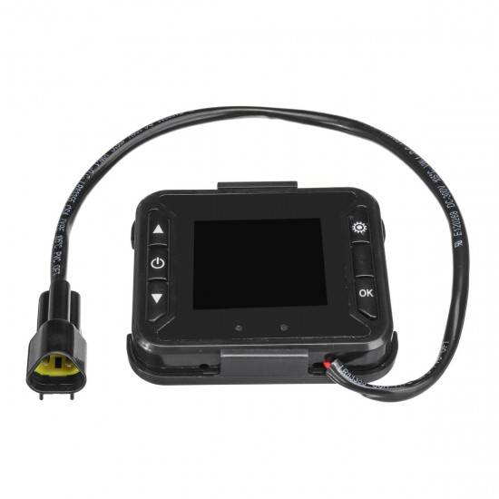 12V LCD Monitor Switch + Remote Control For Auto Truck Air Diesel Heater Controller