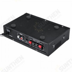 12V/220V 2CH HIFI Audio Stereo Power Amplifier Bass bluetooth FM Radio Car Home 12V/220V 2CH HIFI Audio Stereo Power Amplifier Bass bluetooth FM Radio Car Home