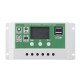 12V/24V 10A/20A/30A Dual USB Output Lithium Battery PWM Solar Controller LCD display Street Lamp Controller Build-in Industrial Micro Controller