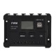 12V/24V Display PWM Solar Controller 10-30A Solar Charge Controller Dual USB IP30 Waterproof
