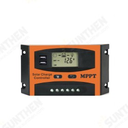 12V/24V MPPT Solar Panel Charge Controller Regulator 30-60A Dual USB Output 12V/24V MPPT Solar Panel Charge Controller Regulator 30-60A Dual USB Output