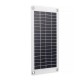 12W 18V/5V Semi-flexible Solar Panel Charger DC Output Battery Mobile Phone Charger Dual USB