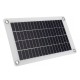 12W 18V/5V Semi-flexible Solar Panel Charger DC Output Battery Mobile Phone Charger Dual USB