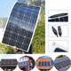 130W 18V Solar Car Boat Battery Charger USB 10A Controller Solar Panel Kit PET For Home Outdoor Camping 12V 24V