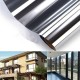 150x50CM One-way Mirror Glass Sticker Reflective Insulation Silver Window Film